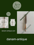 Georg Jensen Sterling Silber Kugel Lunchmesser Nr. 023 mit kurzem Griff