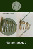 ジョージ ジェンセン スターリングシルバー ピラミッド型カトラリーセット 12人用84個