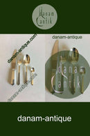 ジョージ ジェンセン ピラミッド スターリングシルバー カトラリーセット 12人用48個