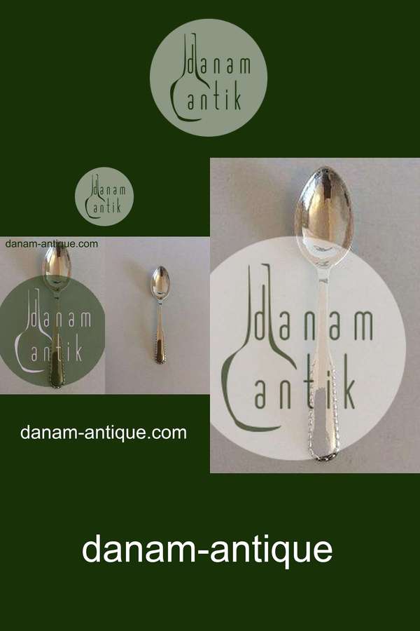 ジョージ ジェンセン パールシルバー デザートスプーン No 021。