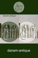 Georg Jensen Bernadotte Sterling Silver Dinner and Lunch Flatware set 96 pieces