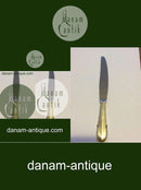 Georg Jensen Kugle Sterling Sølv Spisekniv med kort håndtag No 013