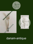 Georg Jensen Sterling Sølv Konge Stor Spisegaffel No 02