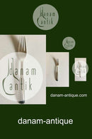 Georg Jensen珍珠纯银餐叉No 002