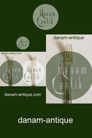 Georg Jensen Old Danish Sterling Silver Dinner Fork No 002