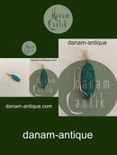 N.E. From スターリングシルバー・ペンダント（ストーン付き