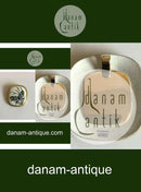 Royal Copenhagen Nils Thorsson Porcelæn og Sterling Sølv vedhæng