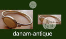 N.E. From Armband aus Sterlingsilber mit Elfenbeinstein