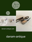 N.E. From アメジストとスターリングシルバーのブローチ