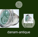 N.E. From 纯银戒指配绿宝石