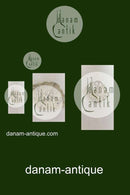 Vintage Silber Gürtelschnalle in Brosche gemacht