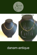 Jean Pierre Surel, Odense, Bismarck Necklace in 8 ct gold