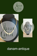 Halskæde med Elfenbensperler