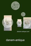 8Kゴールドとマザーオブパール貝のペンダント