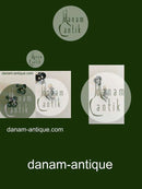 Hans Hansen Øreskruer No 408 i Sterling Sølv designet af Karl Gustav Hansen