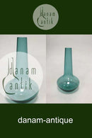 Kastrup Glasværk Opaline form Grøn Karaffel uden prop