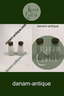 Kastrup Glassworks Opaline Salt and Pepper Shakers