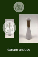 Kastrup Glasværk Opaline Karaffel med bambusbevikling uden prop