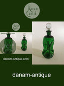Holmegaard / Kastrup Glassworks Kluk Kluk Decanter in Bottle Green Color