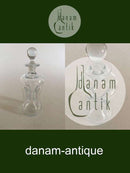 Kluk Kluk Glass Decanter in Clear Glass from Holmegaard / Kastrup Glass Works