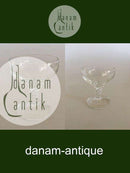 "Amager / Twist" Likørglas fra Kastrup Glasværk / Holmegaard