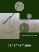 "Amager / Twist" Ølglas. Kastrup Glasværk / Holmegaard