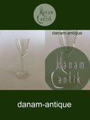 Amager / Twist Snapseglass Kastrup Glasværk / Holmegaard