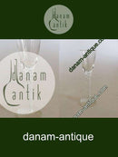 "Amager / Twist" Snapseglas. Kastrup Glasværk / Holmegaard