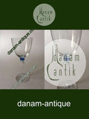 "Attica" Hvidvinsglas. Holmegaard / Royal Copenhagen