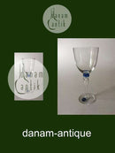 "Attica" Rødvinsglas 21.5 cm H. Holmegaard / Royal Copenhagen