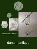 "Fontaine" Champagneglas. Holmegaard / Royal Copenhagen