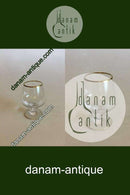 Lyngby Glasværk Måge Cognacglas u/slibning