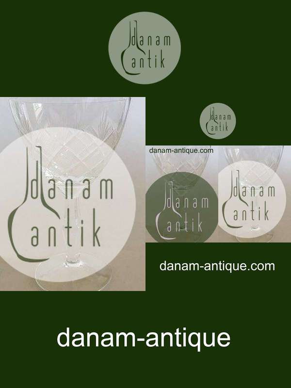 "Wien Antik" Rødvinsglas fra Lyngby Glas