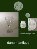 "Xanadu" Arje Griegst Rødvinglas fra Holmegaard