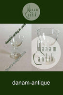 Holmegaard Kronborg uden slibning Hvidvinsglas