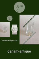 Holmegaard Kronborg uden slibning Vandglas