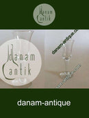 "Hvid Klokke" Snapsglas Holmegaard