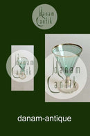 Ida Hvidvinsglas, Grønt med optiske striber og guld