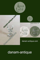 "Jægerglas" Snapseglas fra Holmegaard