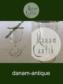 Lyngby Seagull Claret Glass from Lyngby Glassworks