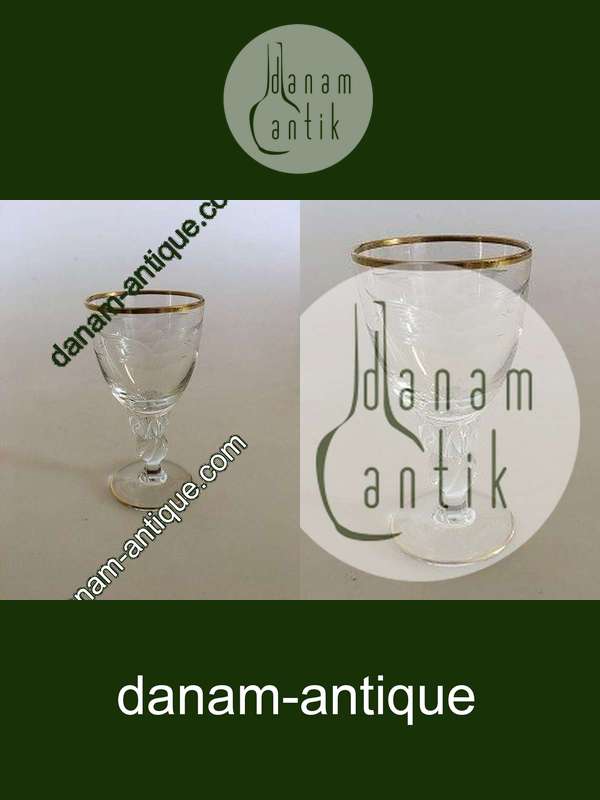 Lyngby Seagull Snapsグラス（Lyngby Glassworks製