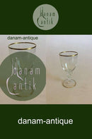 Lyngby Glasværk Måge Hvidvinsglas u/slibning