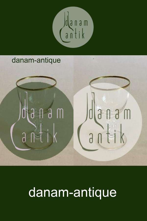 Lyngby Glashütte Måge Portwinsglas u/slibning