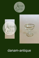 Lyngby Glasværk Måge Likørglas u/slibning