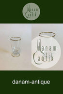 Lyngby Glasværk Måge Ølglas u/slibning