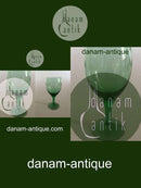 Kirsten Pil Grønt Hvidvinsglas fra Holmegaard