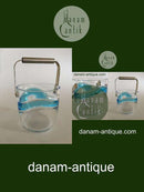 "Blue Time" Eiskübel im Glas von Holmegaard