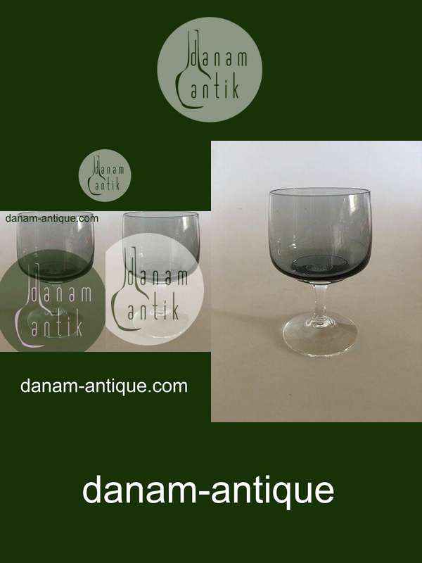 Holmegaard "Atlantic" Hvidvinsglas