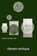 Holmegaard Dänisches Glas Beatrice Toddy Glas. Von 1890-1930