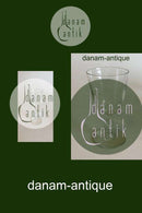 Holmegaard Berlinois Hedvinsglas mit Kugel am Stiel